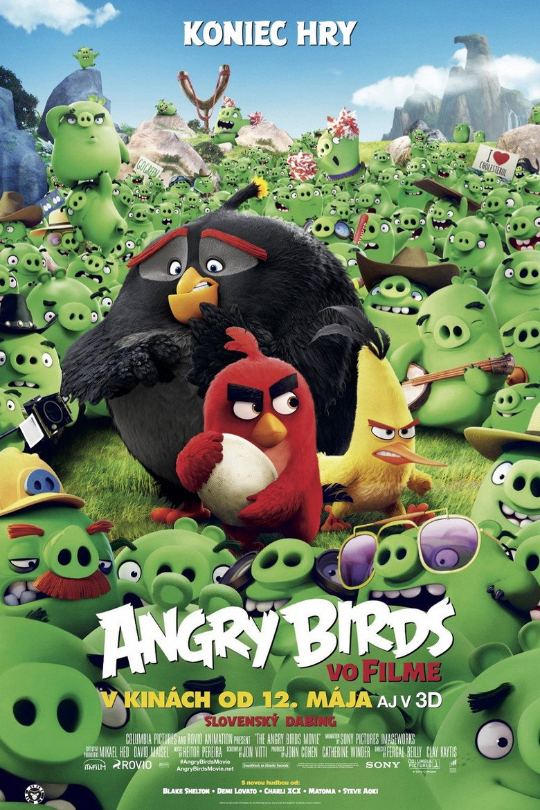 Poster k filmu Angry Birds vo filme