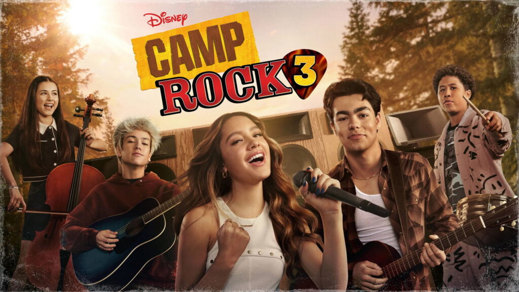 Propagačný záber z filmu Camp Rock 3