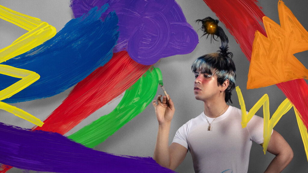 Záber z filmu Color Theories by Julio Torres. A Guide to Seeing the World