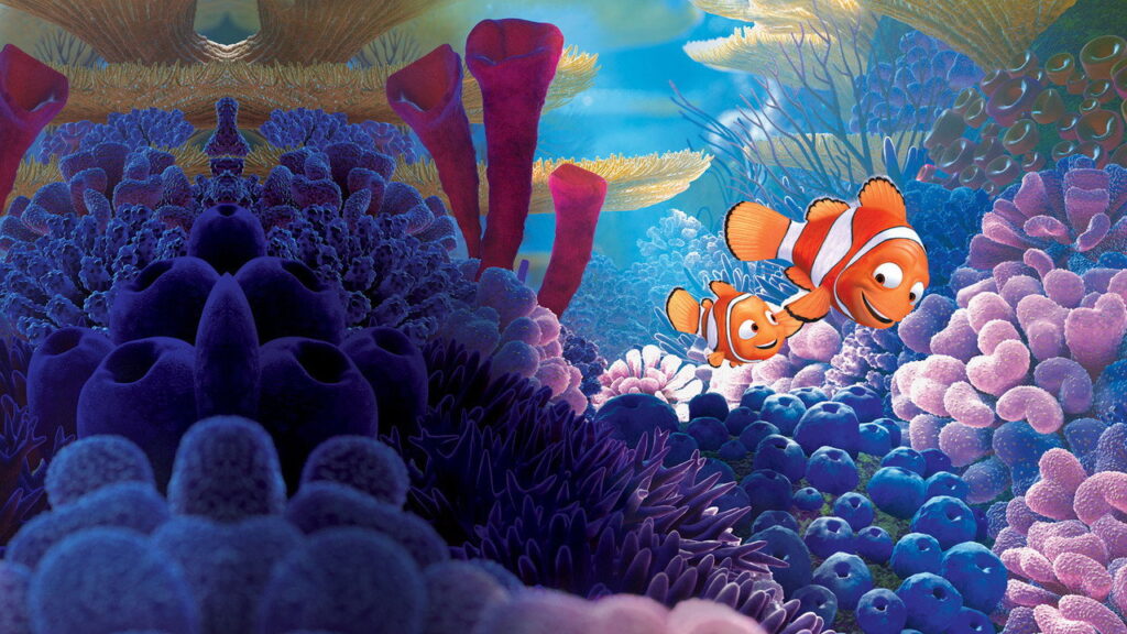 Záber z filmu Hľadá sa Nemo