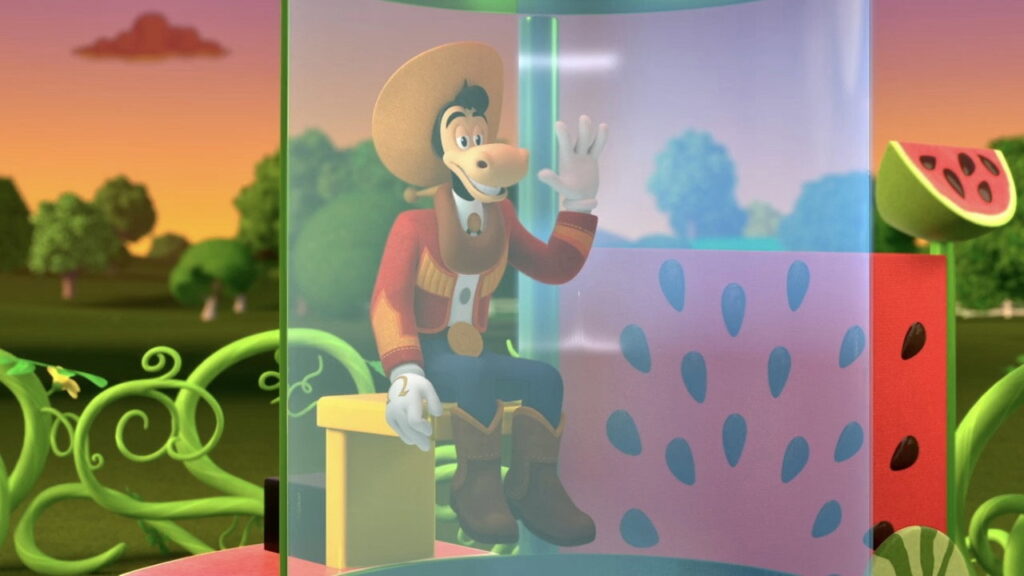 Propagačný záber z filmu Mickey's Country Farm