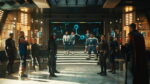 Scéna z filmu Avengers: Doomsday — kolízia troch univerzov pod vedením bratov Russo