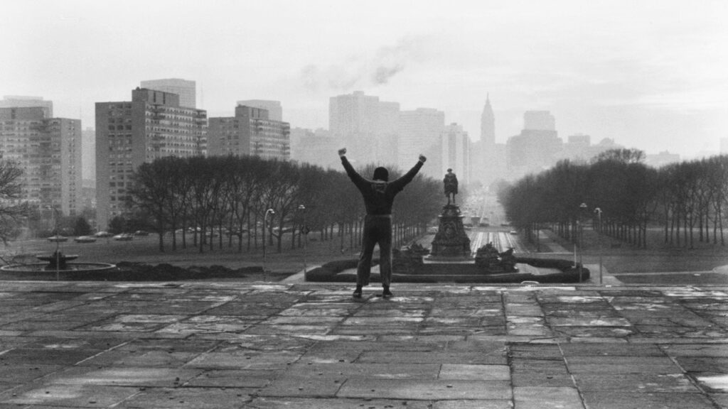 Propagačný záber z filmu Rocky