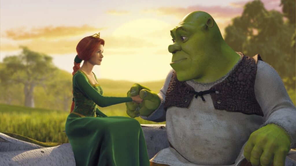 Záber z filmu Shrek