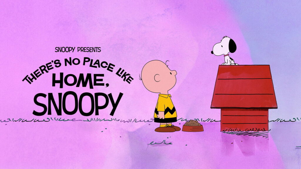 Záber z filmu Snoopy uvádza: Všade dobre, doma najlepšie