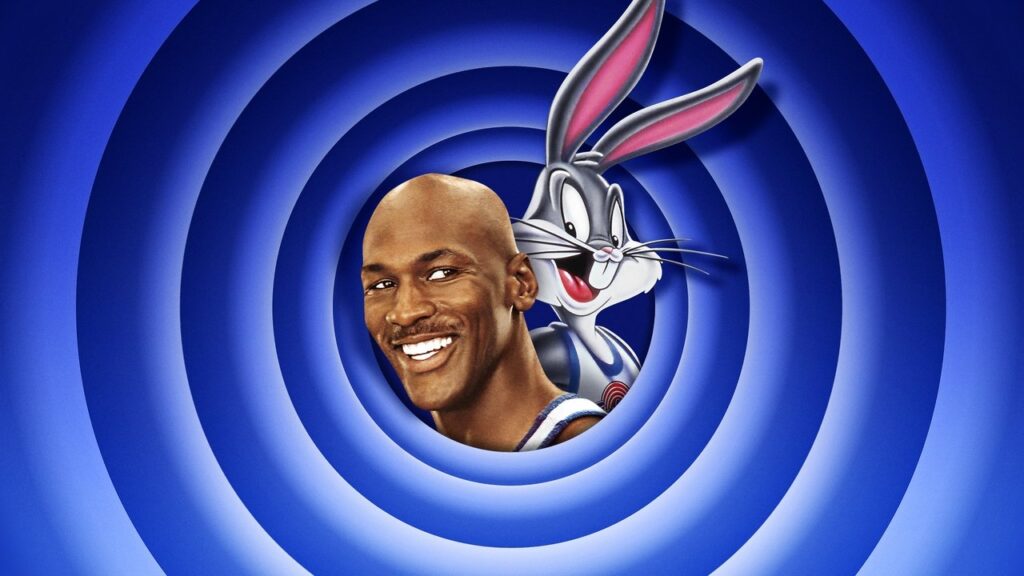 Záber z filmu Space Jam