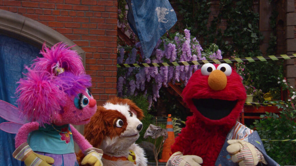 Záber z filmu Storm on Sesame Street