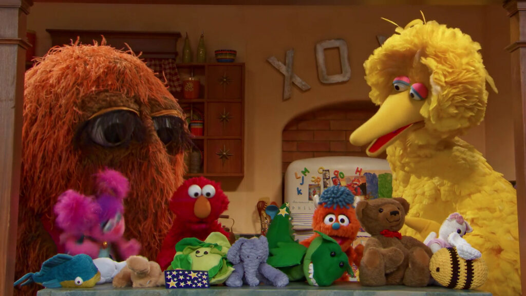 Scéna z filmu Storm on Sesame Street