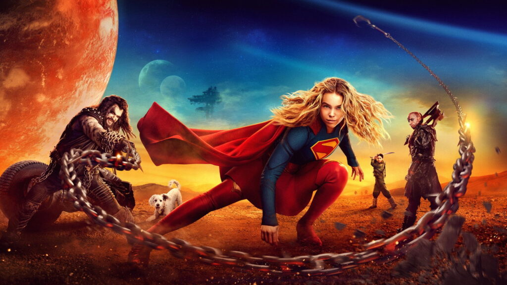 Záber z filmu Supergirl