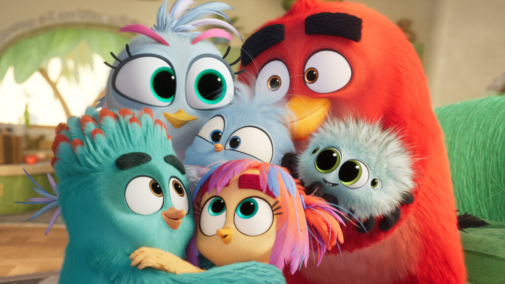 Záber z filmu Angry Birds vo filme 3