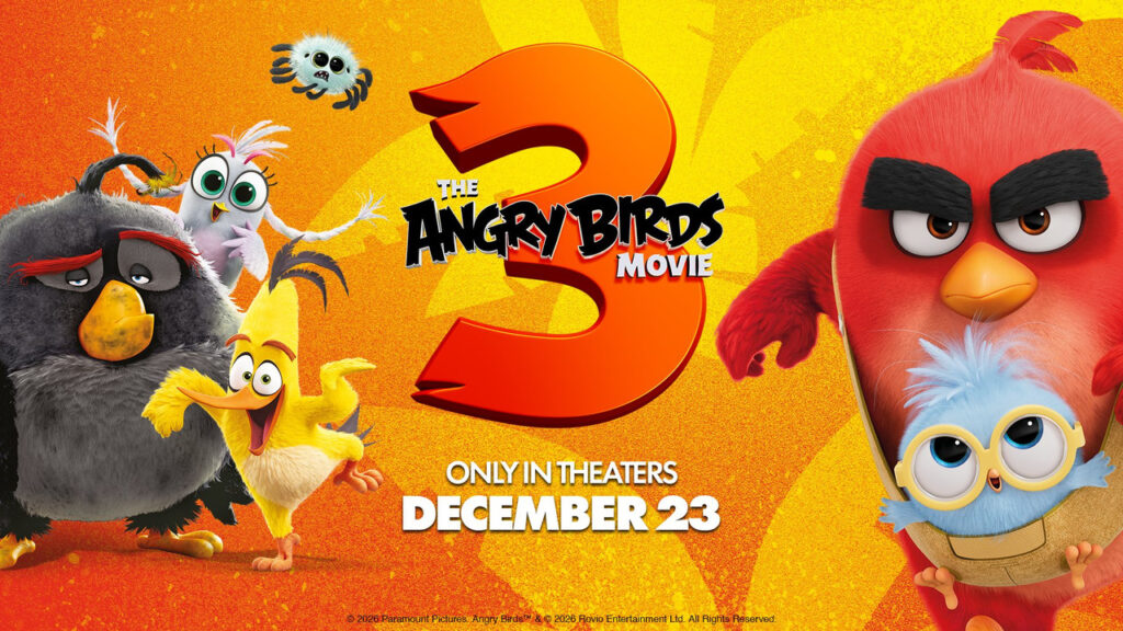 Scéna z filmu Angry Birds vo filme 3