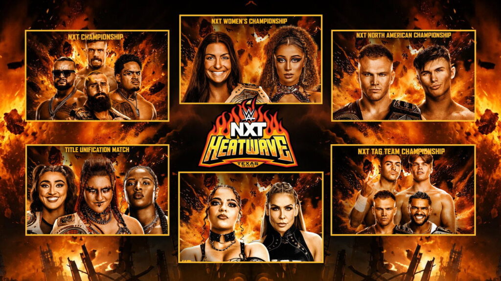 Propagačný záber z filmu NXT Heatwave 2026