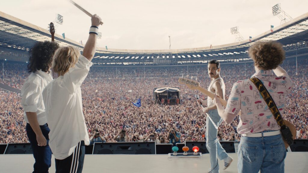 Propagačný záber z filmu Bohemian Rhapsody